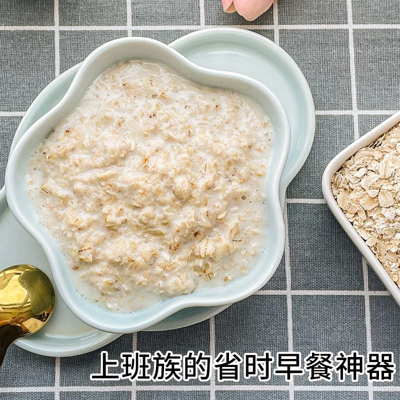 燕麦片2斤1罐4斤2罐即食麦片早餐冲饮速食品藜麦奇亚籽纯燕麦水果 - 缩略图4
