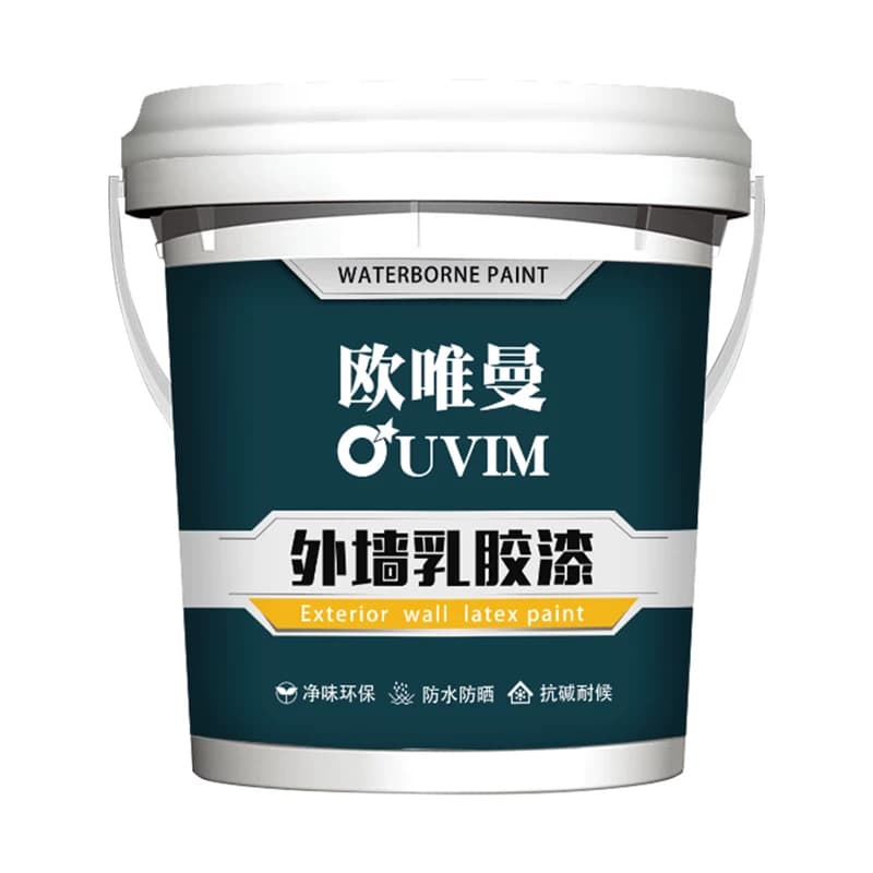 外墙漆防水涂料自刷水泥墙面漆室外家用白色乳胶漆防晒耐久彩色漆 - 缩略图5