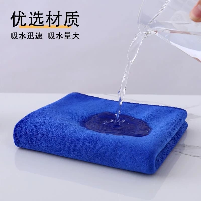 家政毛巾抹布保洁专用清洁吸水不掉毛加厚洗车擦玻璃地板厨房擦车 - 缩略图5