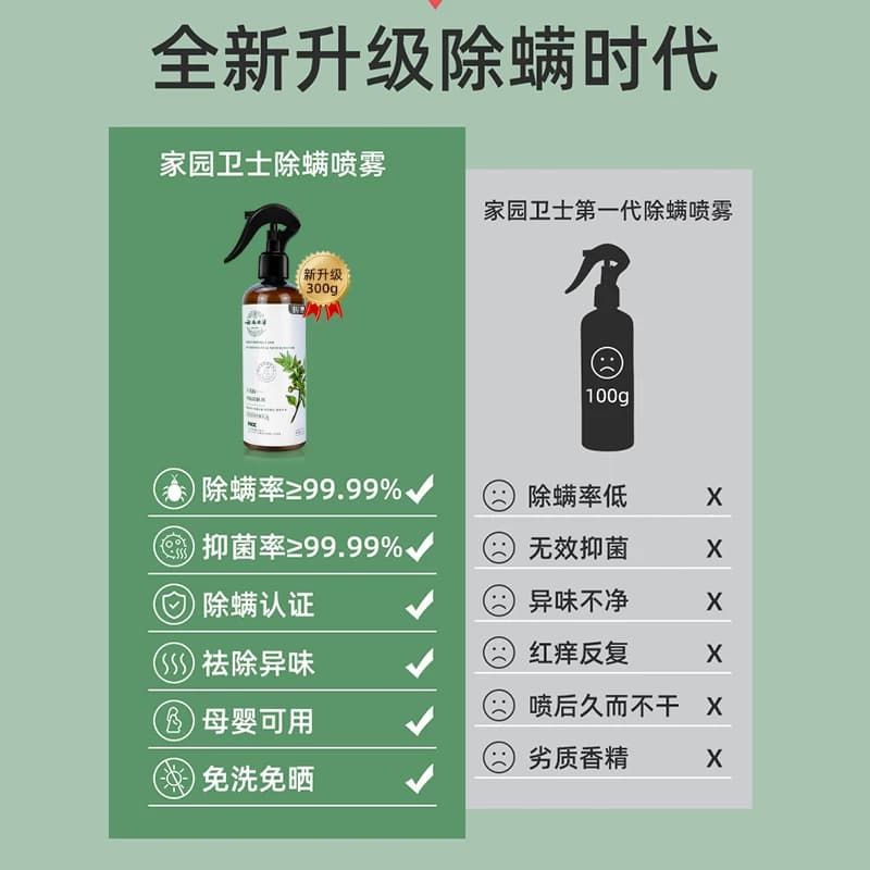 云南本草除螨喷雾床上家用杀除螨剂去螨虫神器母婴健康防螨青花椒 - 缩略图2