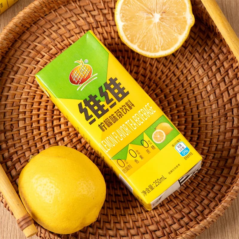 维维柠檬茶250ml*5盒 果汁饮料夏天饮品真茶柠檬 - 缩略图4