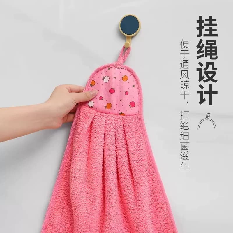 1个加厚超吸水珊瑚绒厨房擦手巾 - 缩略图3