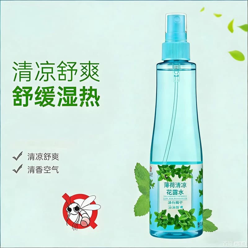 薄荷清新花露水清爽提神持久留香薄荷艾草植物草本温和不刺激安全 - 缩略图2