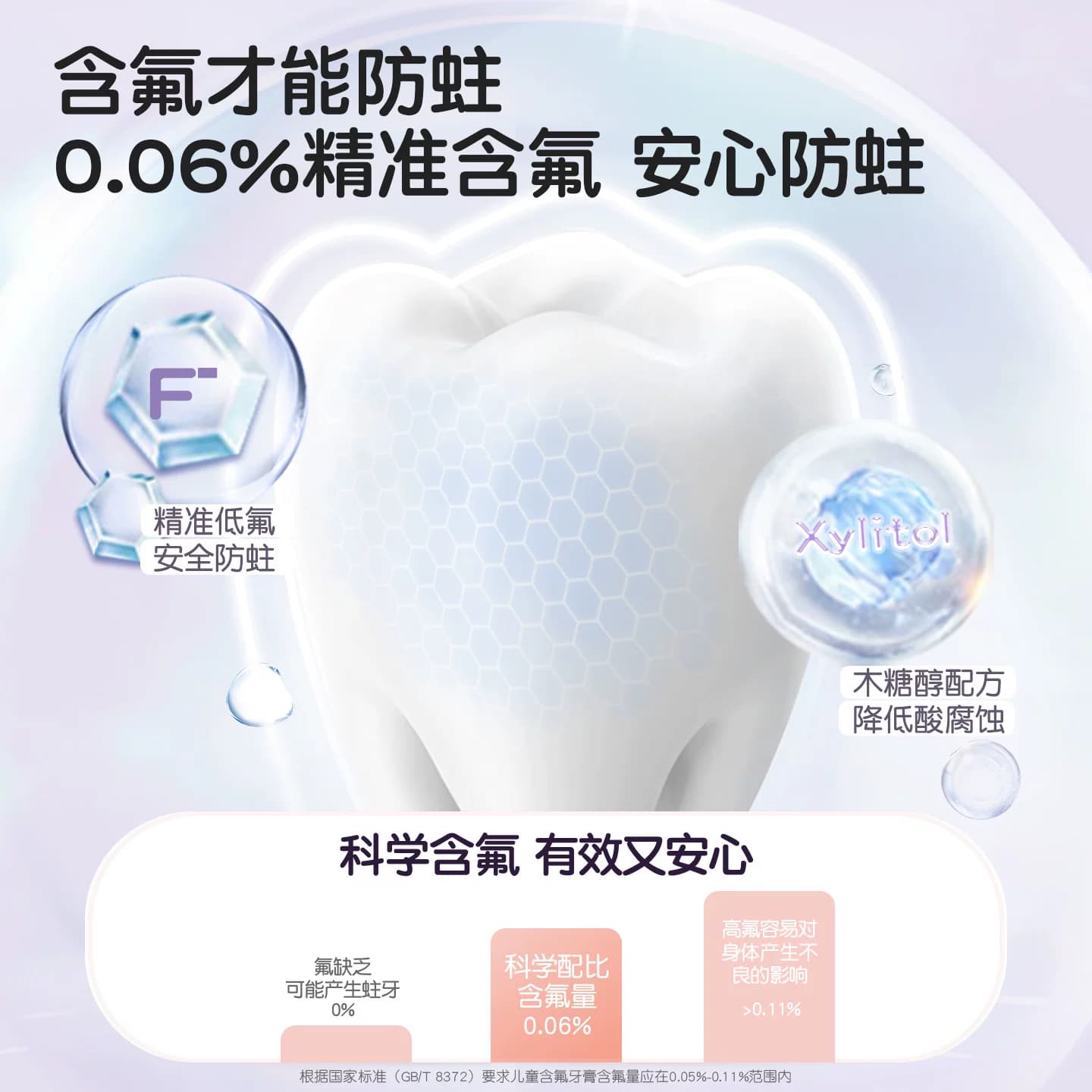 舒客宝贝儿童牙膏护齿宝宝含低氟防蛀防龋齿2-3-6-12岁小孩旗舰店 - 缩略图5
