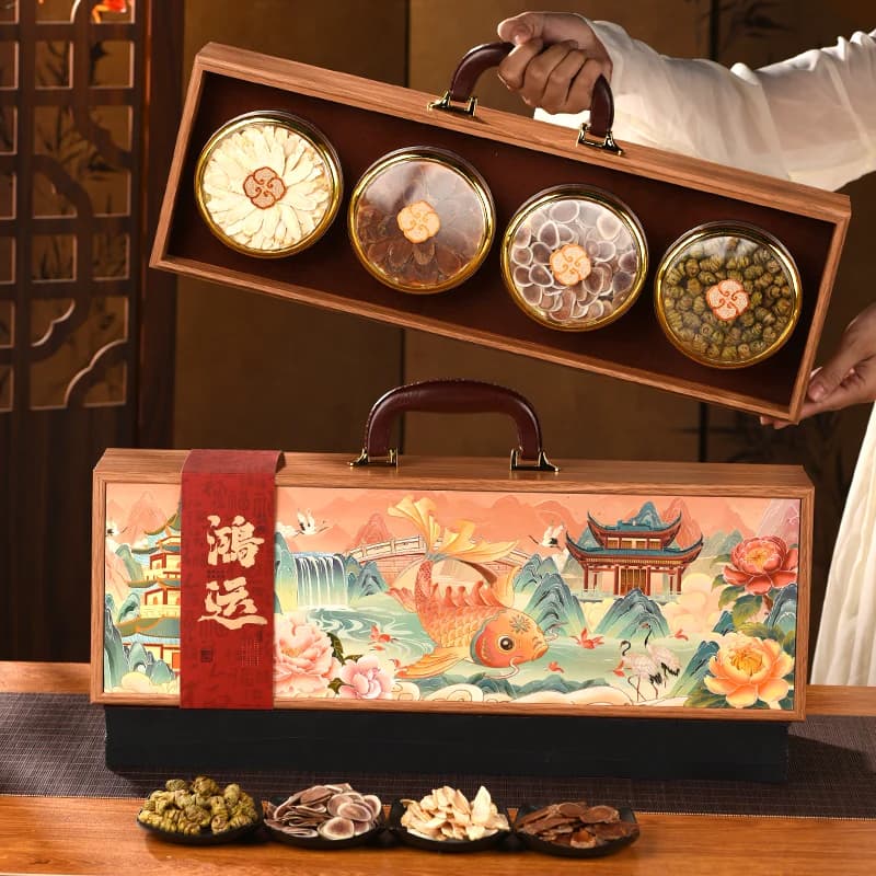 青海野生黑枸杞礼盒装中秋节送礼佳品公司长辈父母新年礼品营养品 - 缩略图2