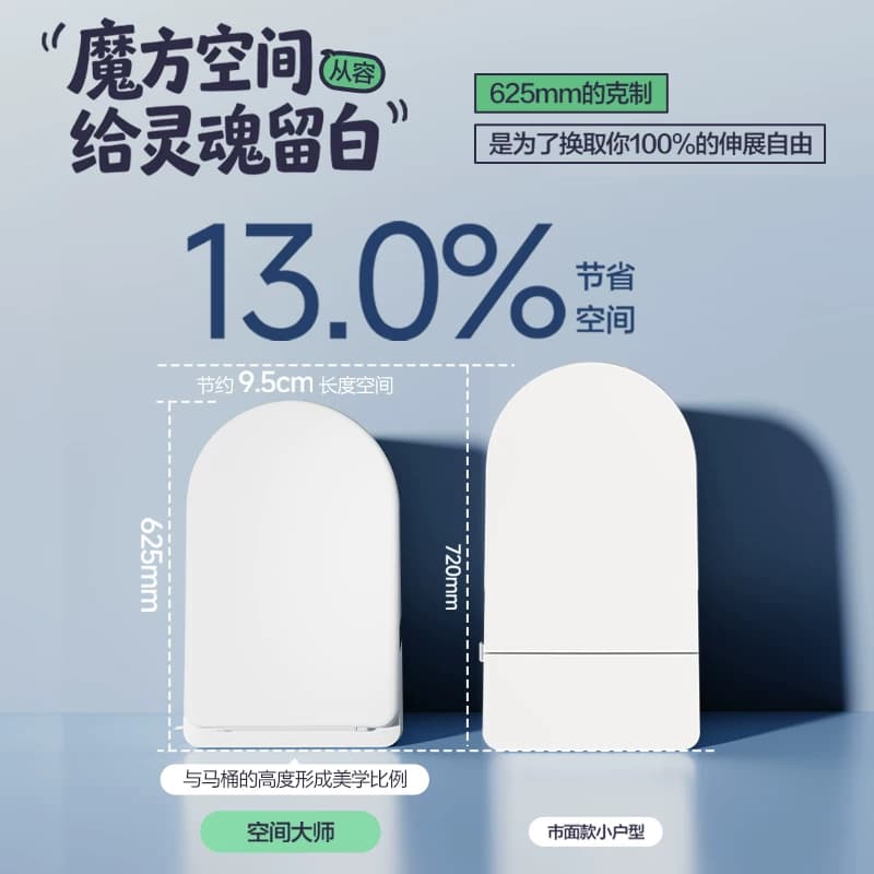 【新品上市！】箭牌官方轻智能马桶零压脚感冲水家用坐便器1196 - 缩略图2
