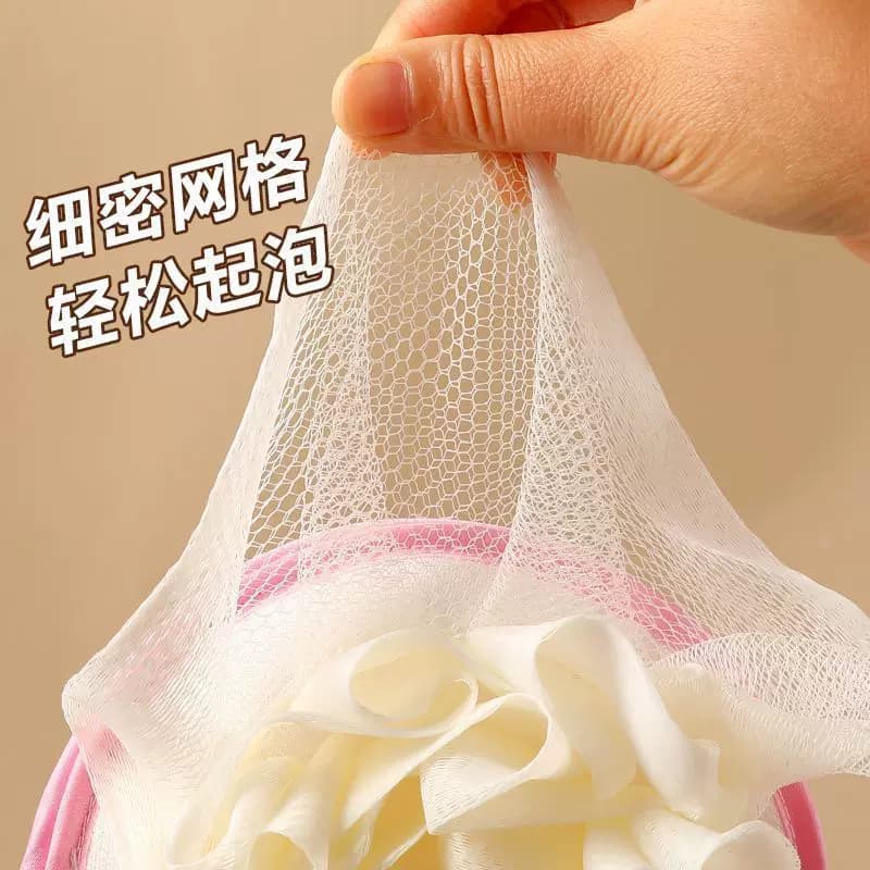 儿童沐浴球浴花二合一宝宝专用搓泥卡通不散花搓澡巾东北洗澡神器 - 缩略图5
