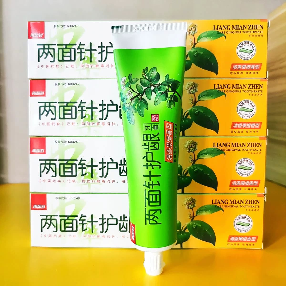 两面针护龈牙膏冰爽薄荷清香果橙缓解出血清新口气口腔200g正品 - 缩略图5