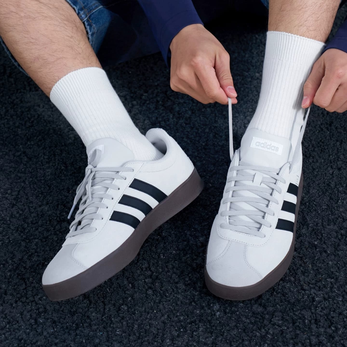 adidas阿迪达斯「T头鞋」VL COURT - 缩略图4