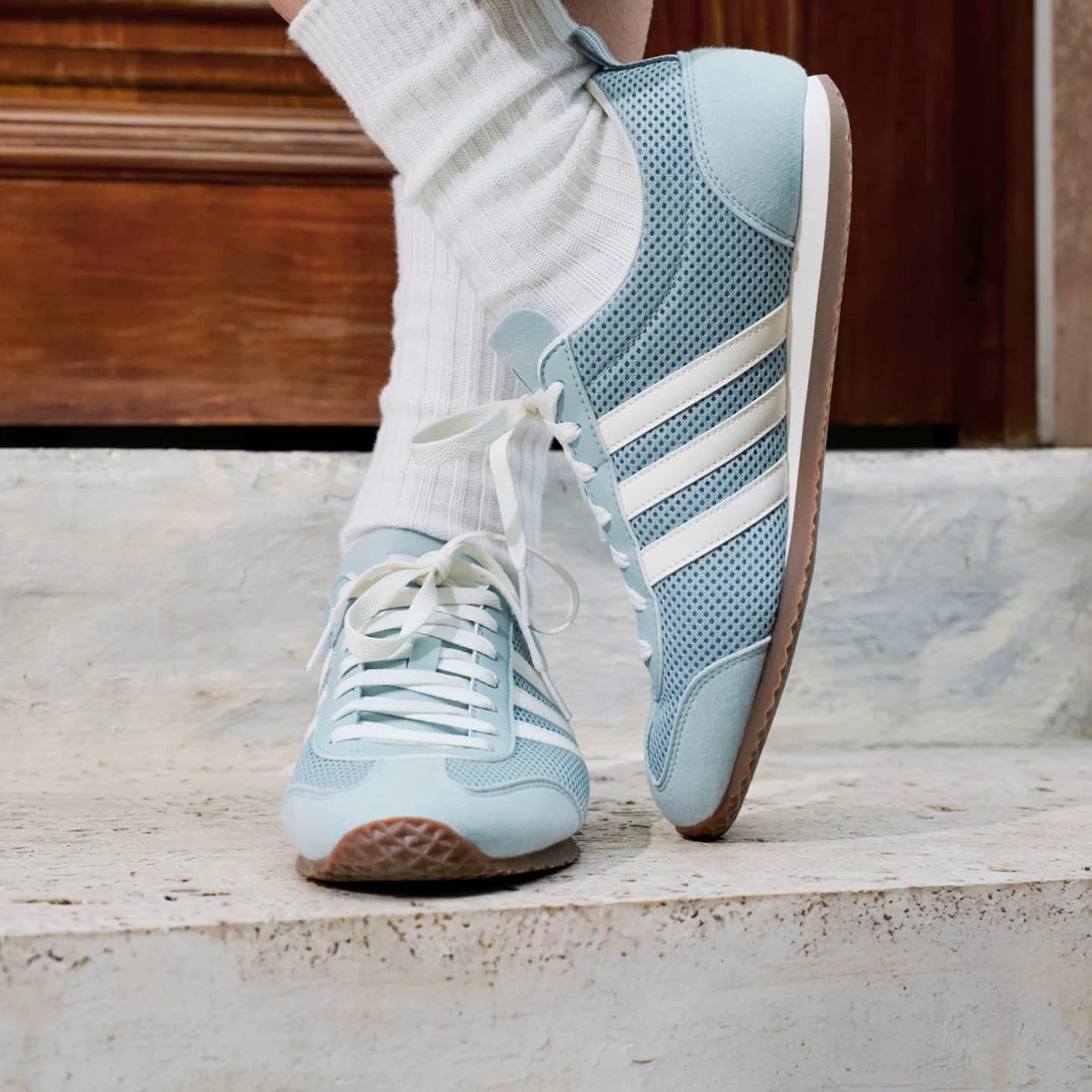 adidas阿迪达斯VSJOG「冰淇淋T头鞋」 - 缩略图5