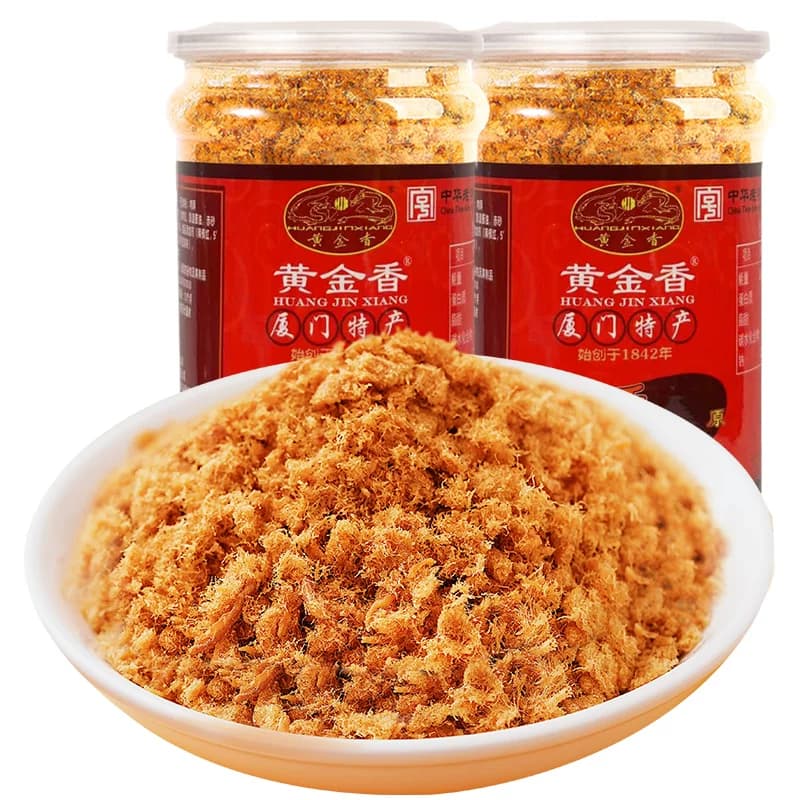 黄金香老字号香酥猪肉酥400g儿童早餐配粥烘焙松寿司小贝老人零食 - 缩略图5