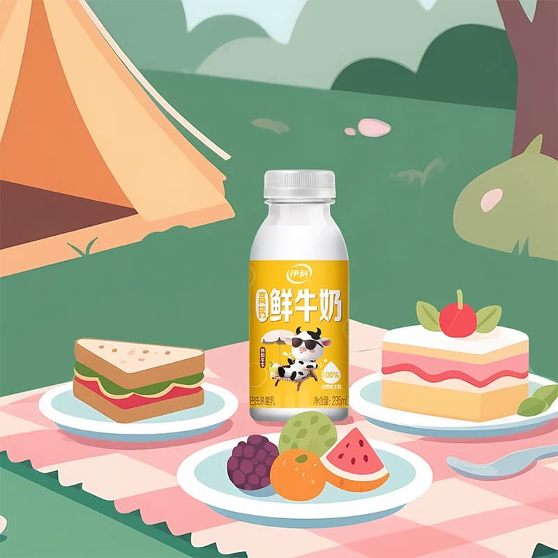 顺丰上门【单瓶不到3元】伊利冷藏营养儿童早餐搭档饮品小黄瓶 - 缩略图2