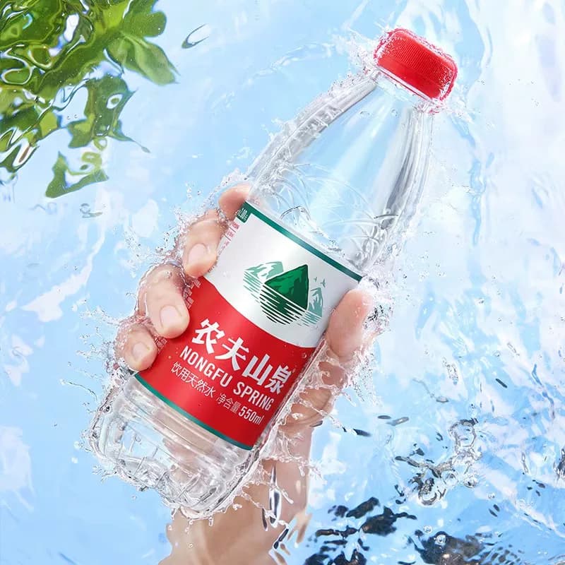 农夫山泉饮用天然水塑膜装550ml*12瓶*2组 - 缩略图4