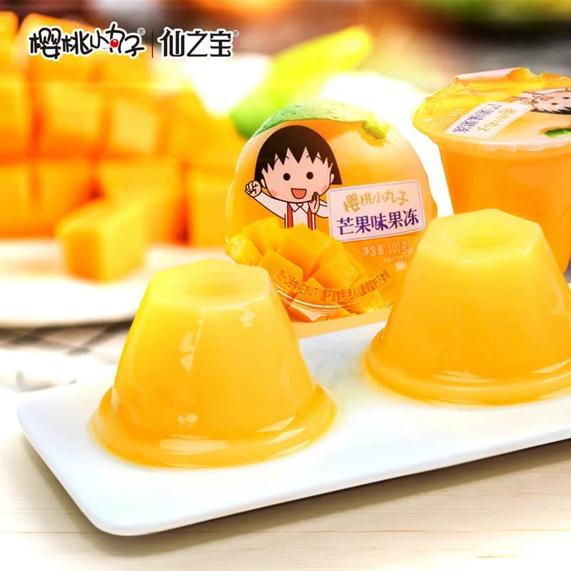樱桃小丸子果冻儿童零食休闲食品芒果味办公室解馋下午茶生日礼物 - 缩略图4