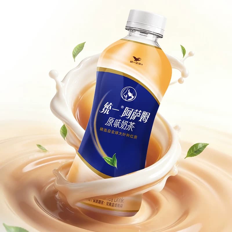 统一阿萨姆原味奶茶饮料迷你便携装300ml*6瓶 - 缩略图2