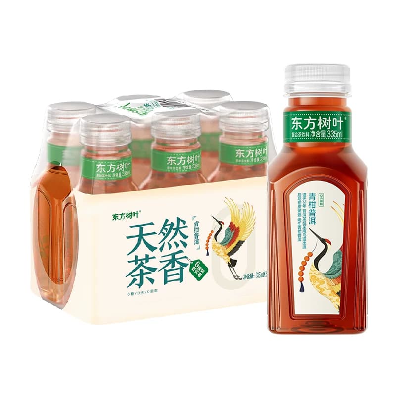 农夫山泉东方树叶青柑普洱茶无糖茶饮料 - 缩略图2