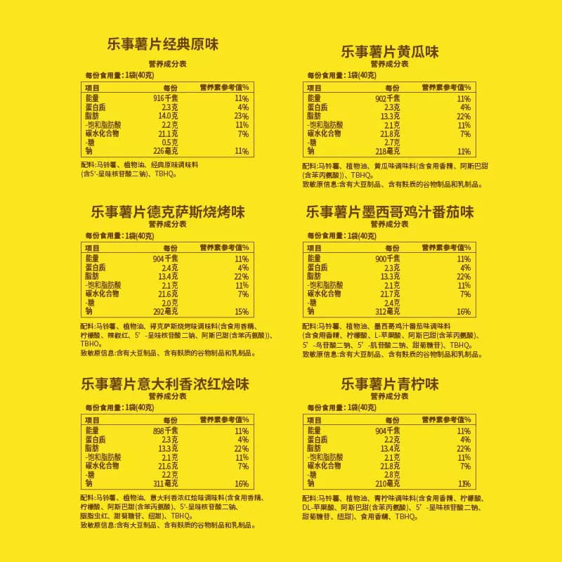 【宋雨琦推荐】Lay's/乐事薯片原切袋装混合口味组包240gx1组零食 - 缩略图5