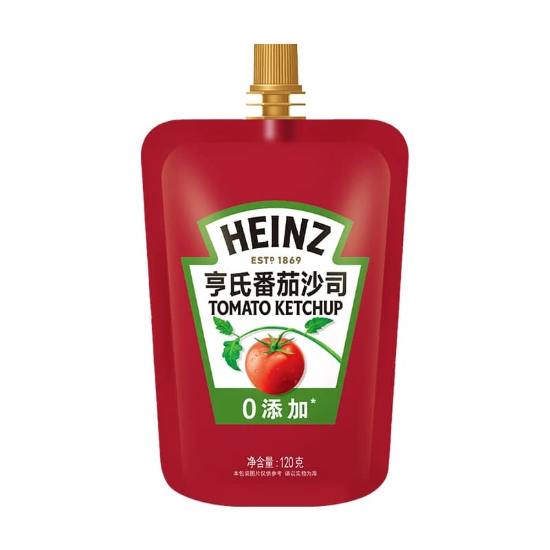亨氏番茄酱番茄沙司袋装120g0添加小包装肯德基凑单手抓饼三明治 - 缩略图2