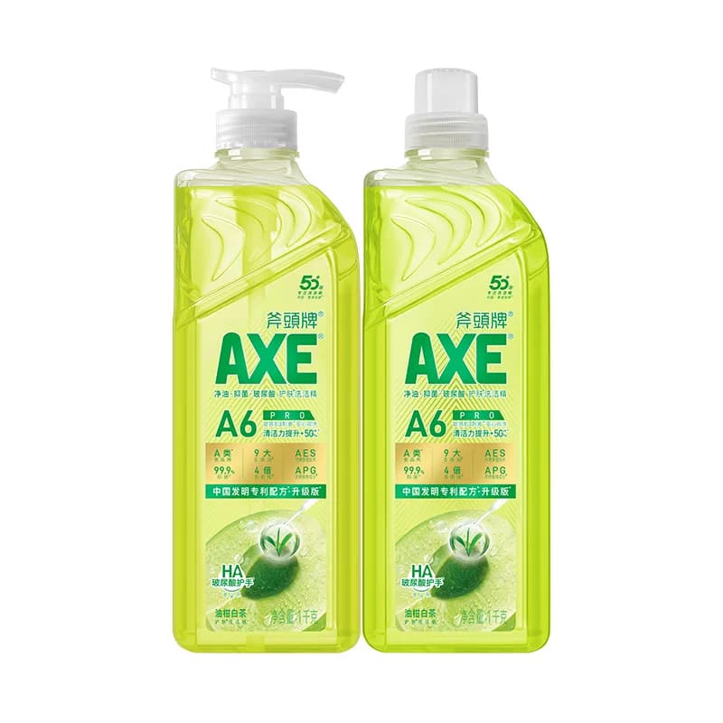 AXE/斧头牌油柑白茶护肤洗洁精1kg*2优选白茶精华敏感肌适用 - 缩略图2