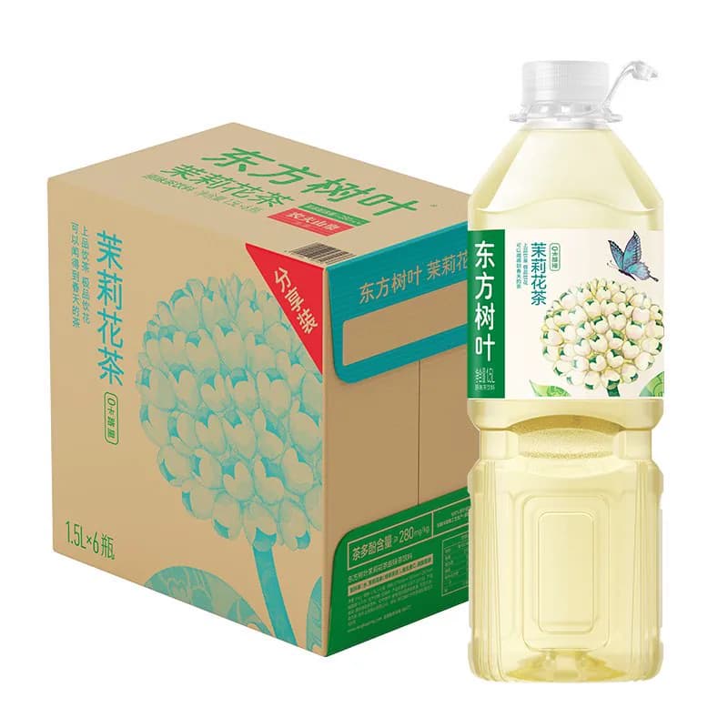 【主播专享】农夫山泉东方树叶原味茶多口味可选1.5L*6瓶无糖饮料 - 缩略图2