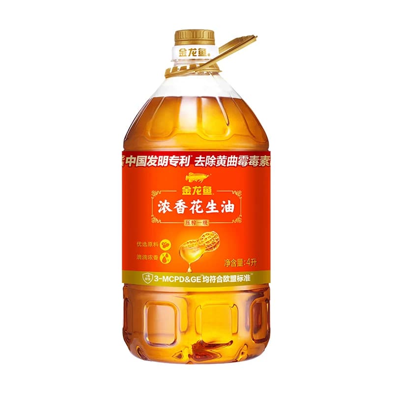 金龙鱼浓香花生油4L/桶家用食用油营养健康 - 缩略图2