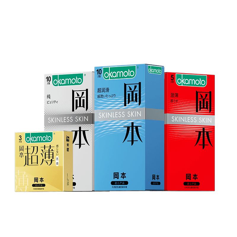 冈本超薄避孕套超润滑肤感组合装安全套男用避y套超润滑28片装 - 缩略图2