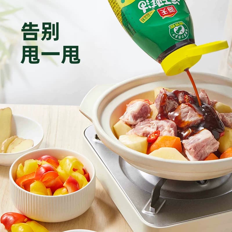 海天蚝油上等蚝油1kg调料提鲜家用装点蘸凉拌鲜味浓厚挤压实惠装 - 缩略图4