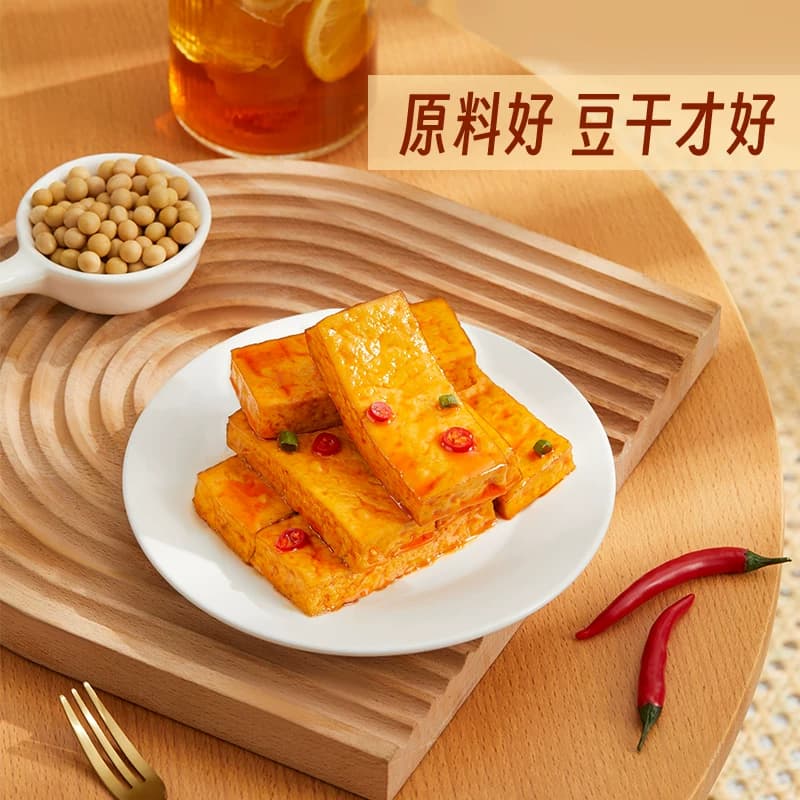 劲仔香辣味厚豆干即食豆腐干香干宿舍怀旧小包装凑单小吃零食解馋 - 缩略图4