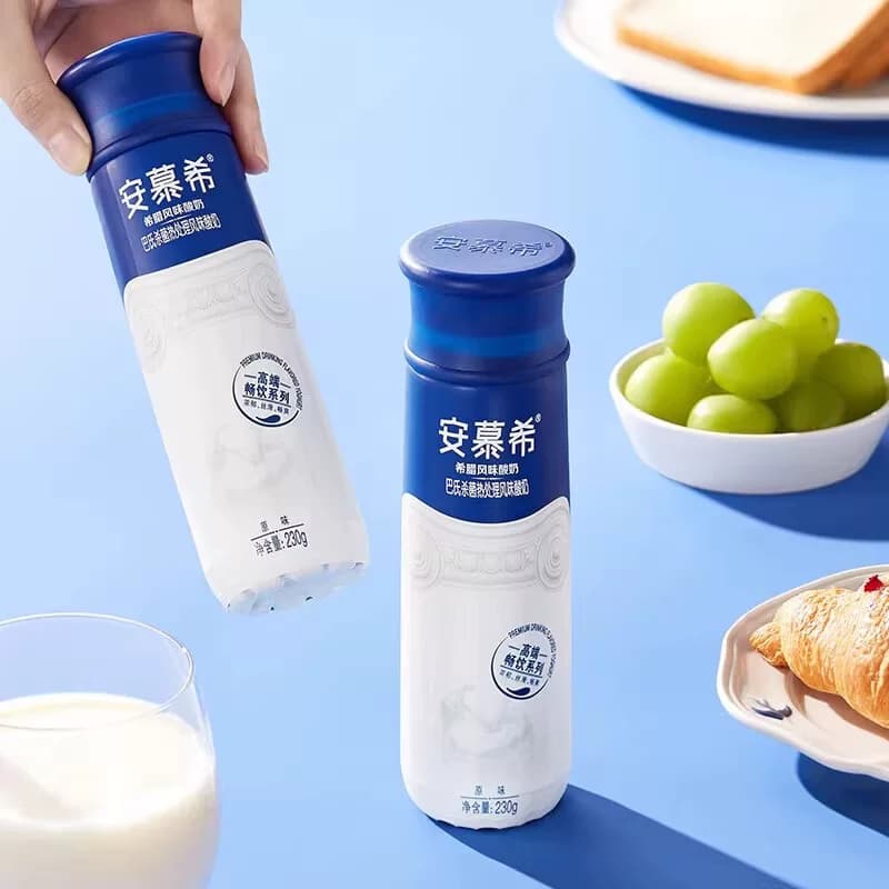 伊利安慕希希腊风味高端原味酸奶230g*10瓶4月产 - 缩略图2