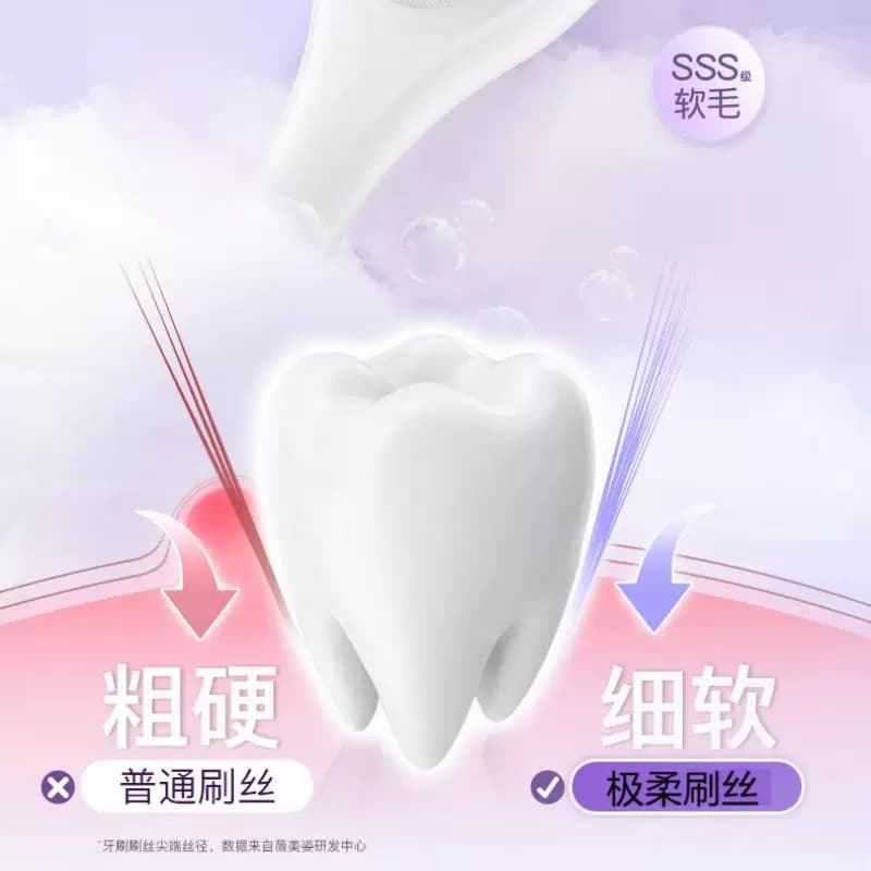 舒客牙刷宽头软毛成人护龈毛情侣牙刷男女士家庭装家用5支 - 缩略图4