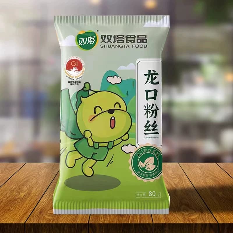 双塔正宗龙口粉丝豌豆绿豆粉丝80g*3袋扇贝粉条山东特产方便速食 - 缩略图2