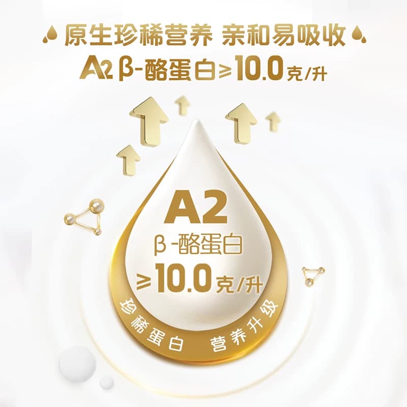 【郭晶晶同款】悦鲜活鲜奶A2型鲜牛奶450*4+A2型260*4 亲和易吸收 - 缩略图3