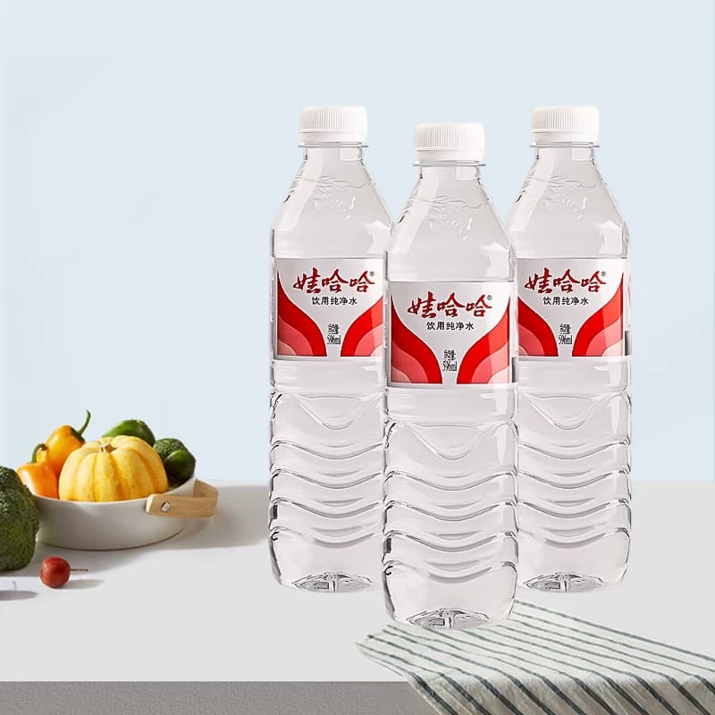 娃哈哈纯净水596ml*24瓶整箱装开会出行小瓶饮用非矿泉水哇 - 缩略图4