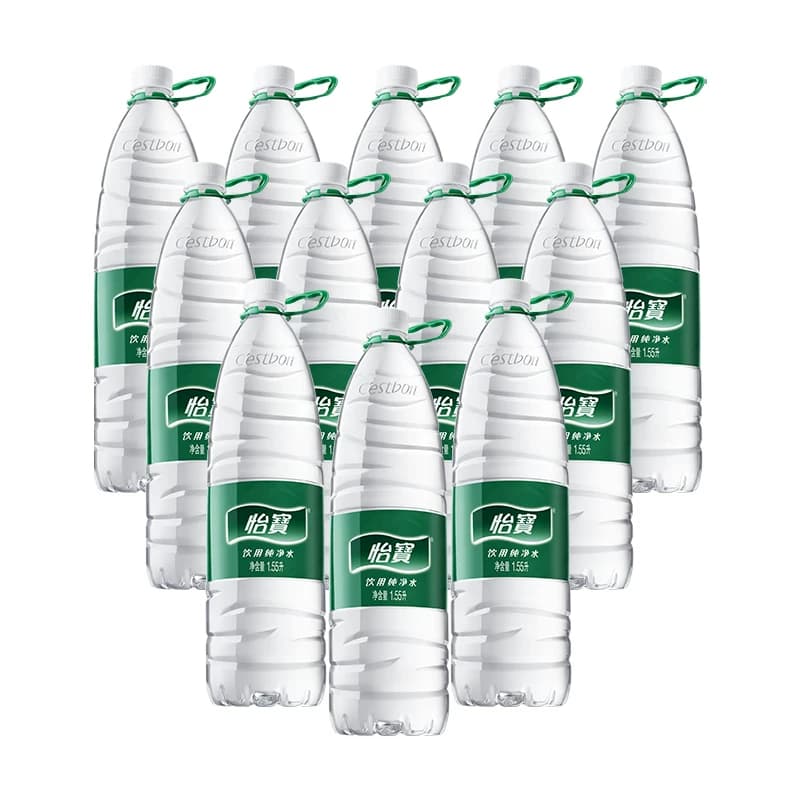 【秒杀】怡宝饮用水纯净水非矿泉水1550ML*12瓶/箱整箱装 - 缩略图5