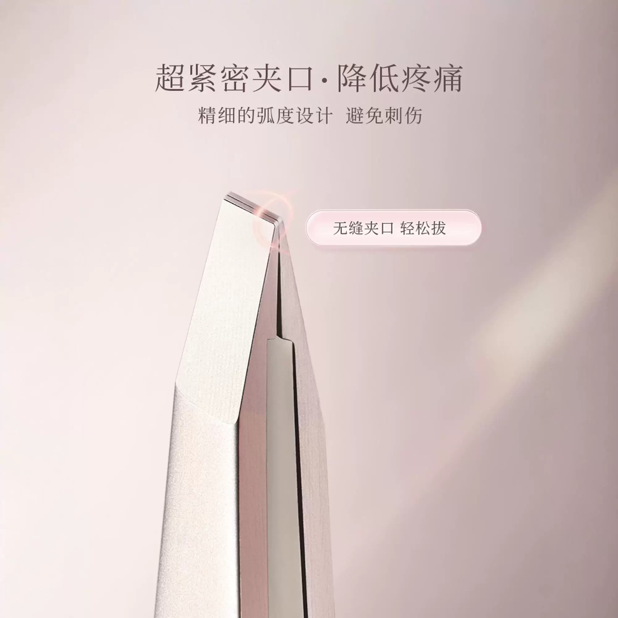 古迪德国高精密眉毛夹小镊子眉夹修眉拔毛钳假睫毛夹子精工拔胡子 - 缩略图4