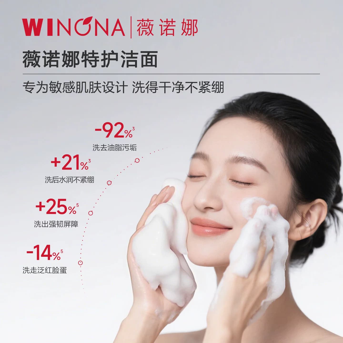 【618立即抢购】薇诺娜舒敏保湿特护洁面乳 氨基酸可卸防晒温和 - 缩略图4