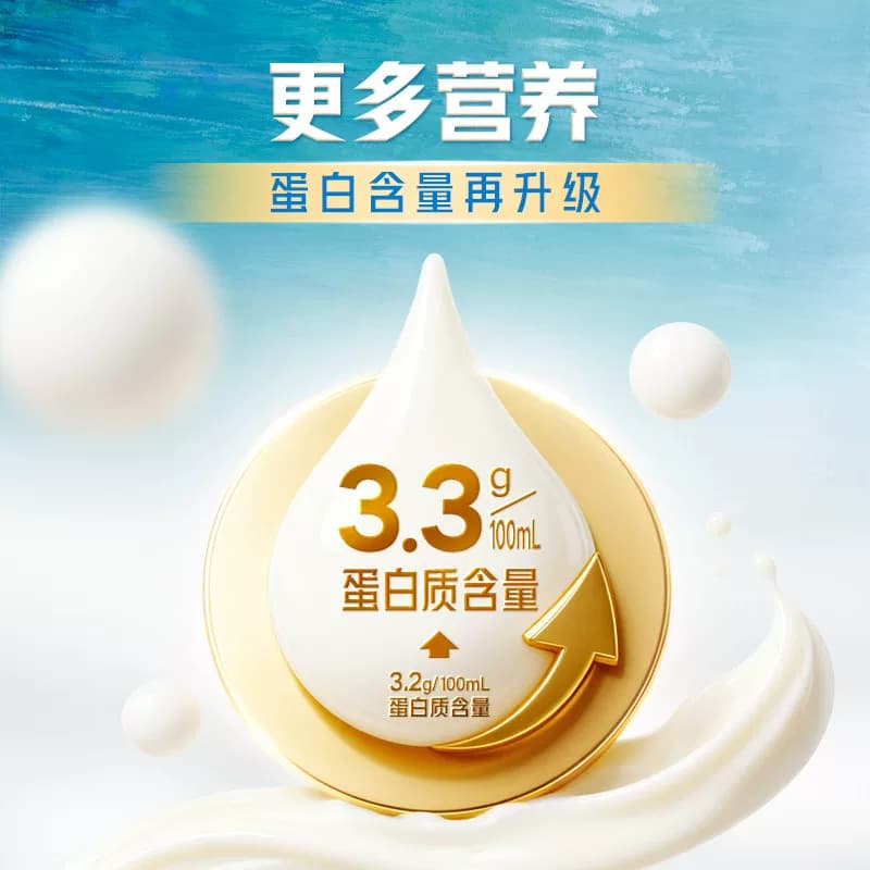 【5月产】伊利纯牛奶250ml*42盒优质乳蛋白学生营养早餐 - 缩略图4