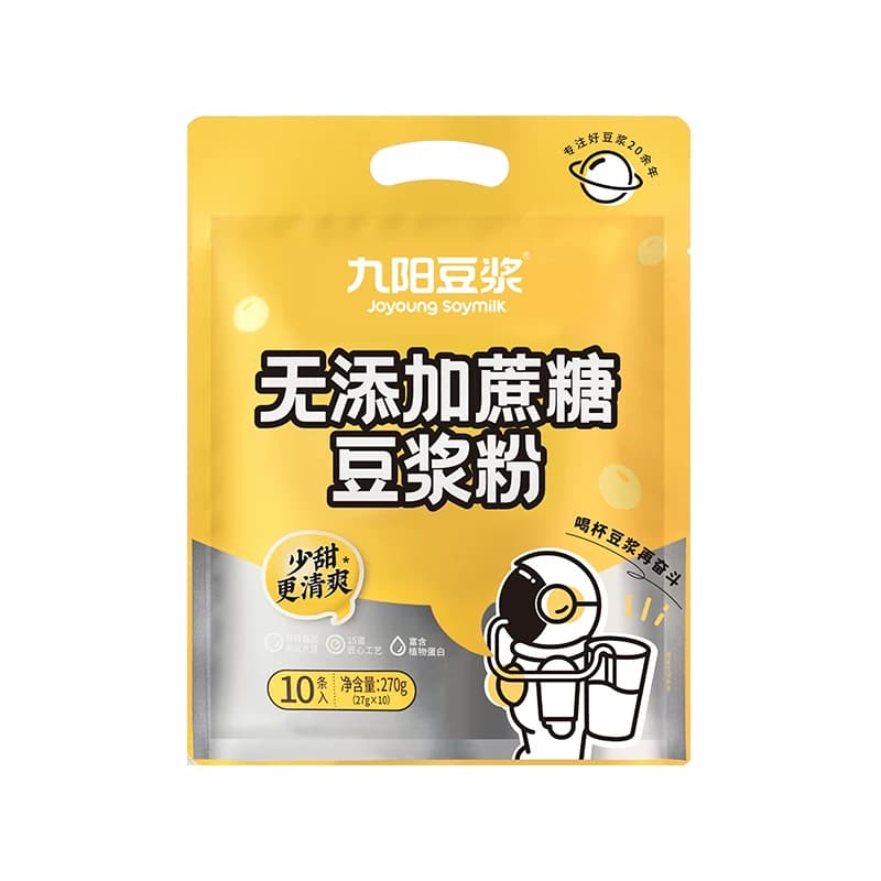 九阳豆浆无添加蔗糖豆浆粉非无糖微甜原味易冲泡早餐营养学生 - 缩略图2