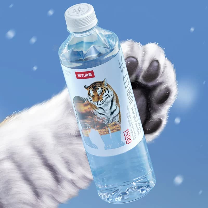 【所有女生直播间】农夫山泉长白雪雪山矿泉水535ml*24瓶 - 缩略图4