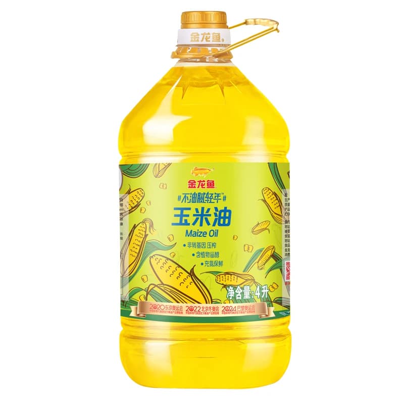 金龙鱼不油腻轻年 玉米油4L/桶 - 缩略图2