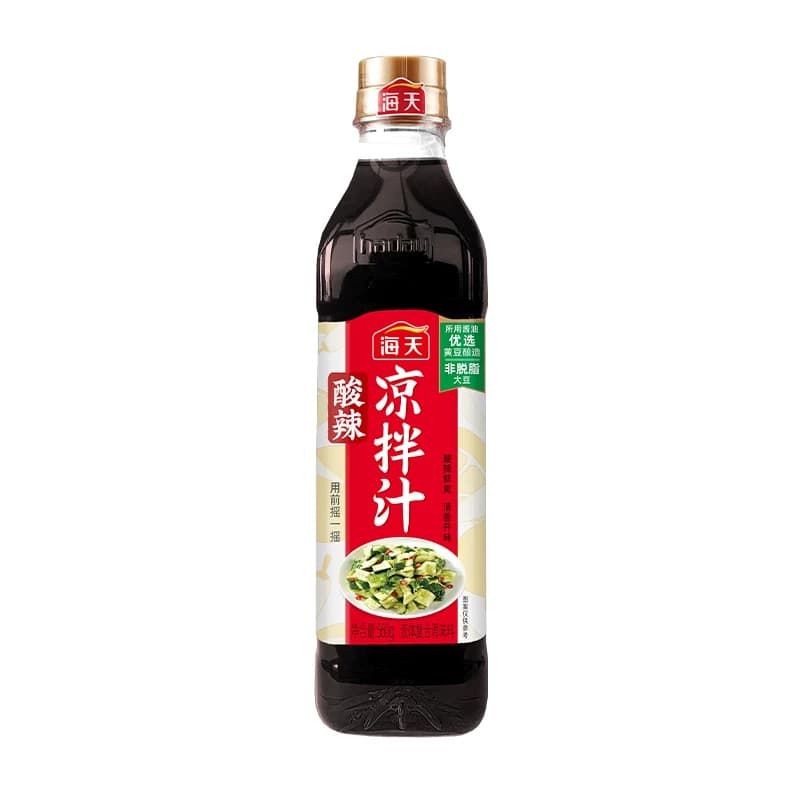 海天酸辣凉拌汁560gx1瓶凉拌菜调味汁酸辣鲜爽冷泡汁捞汁pet瓶 - 缩略图2