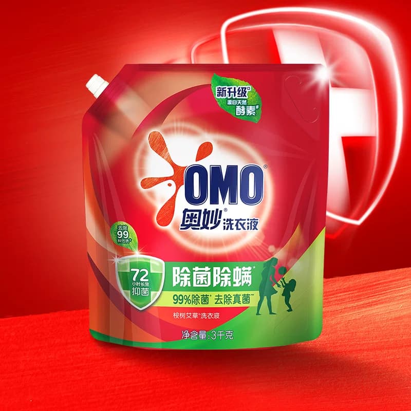奥妙除菌除螨壶嘴袋装洗衣液3KG - 缩略图4
