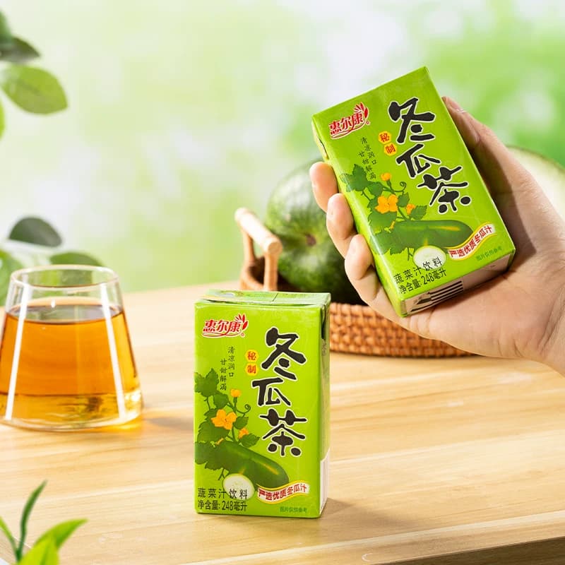 惠尔康冬瓜茶植物饮料解暑夏季饮品整箱 - 缩略图3