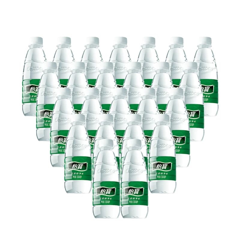 怡宝饮用水纯净水非矿泉水350ml*24瓶/箱整箱装 - 缩略图3