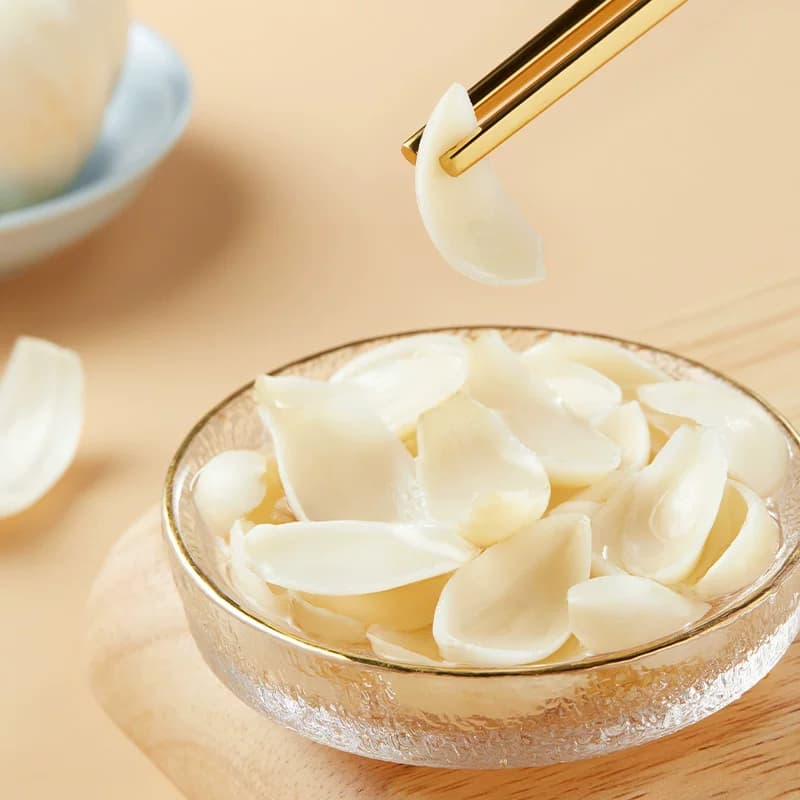 十月稻田百合干干货新鲜龙山产食用百合干银耳莲子粥熬粥煲年货 - 缩略图5