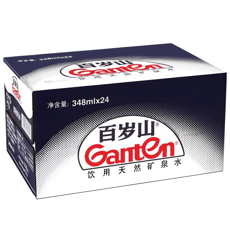 百岁山天然矿泉水348ml*24瓶整箱小瓶饮用水偏硅酸 - 缩略图5