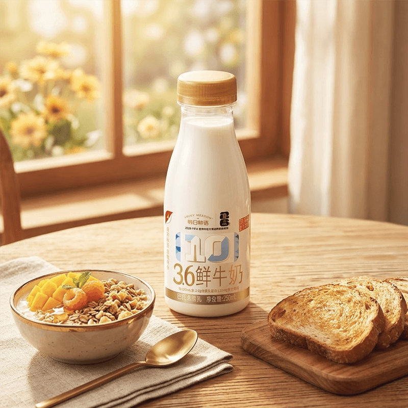 【详情领优惠】每日鲜语鲜牛奶450ml*4瓶+250ml*4瓶生牛乳牛奶 - 缩略图5