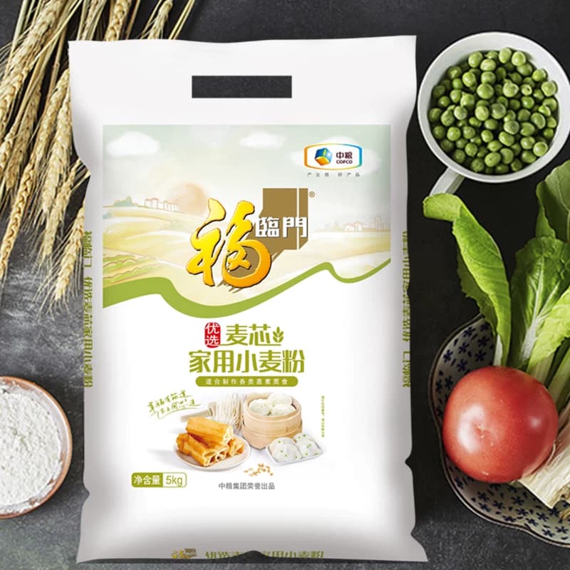 福临门家用麦芯小麦粉5kg中筋面粉10斤馒头饺子 - 缩略图4