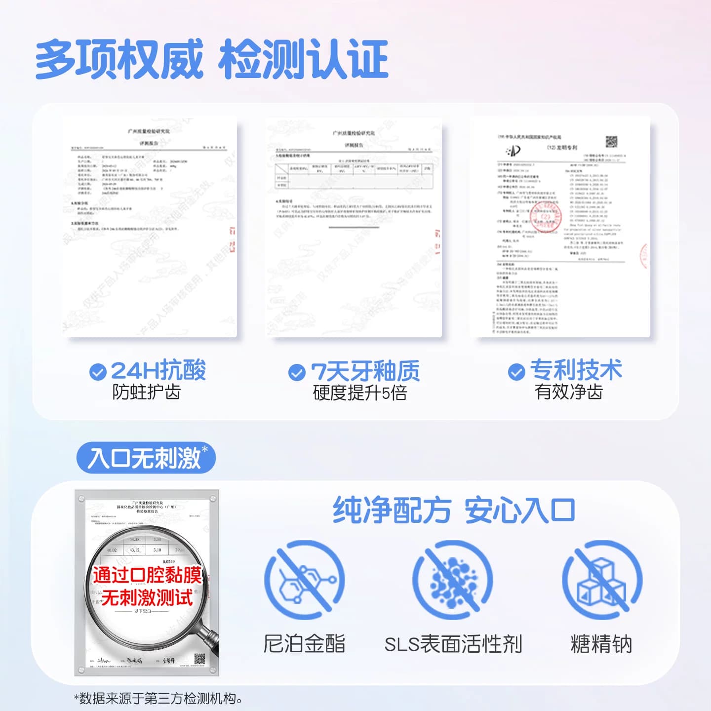 【爱心消消乐】舒客宝贝彩色心情抗糖防蛀锁钙儿童牙膏清洁含氟 - 缩略图5