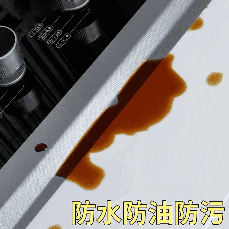 美缝贴厨房水槽防水贴灶台耐高温铝箔胶带水池挡水封边条密封防霉 - 缩略图2